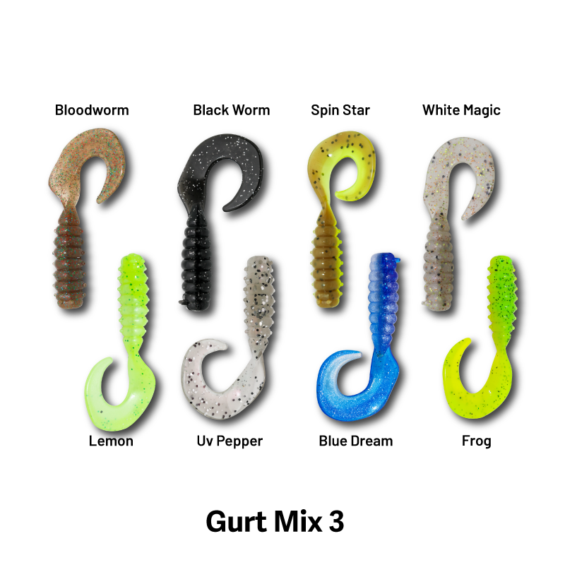 Hanfish Gurt 7 Cm Silikon Yem Gurt70 Mix 2