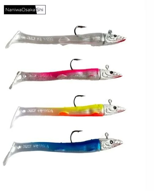 Osaka V8 Jig Series 10cm 10 gr Silikon Yem Nacre Blue
