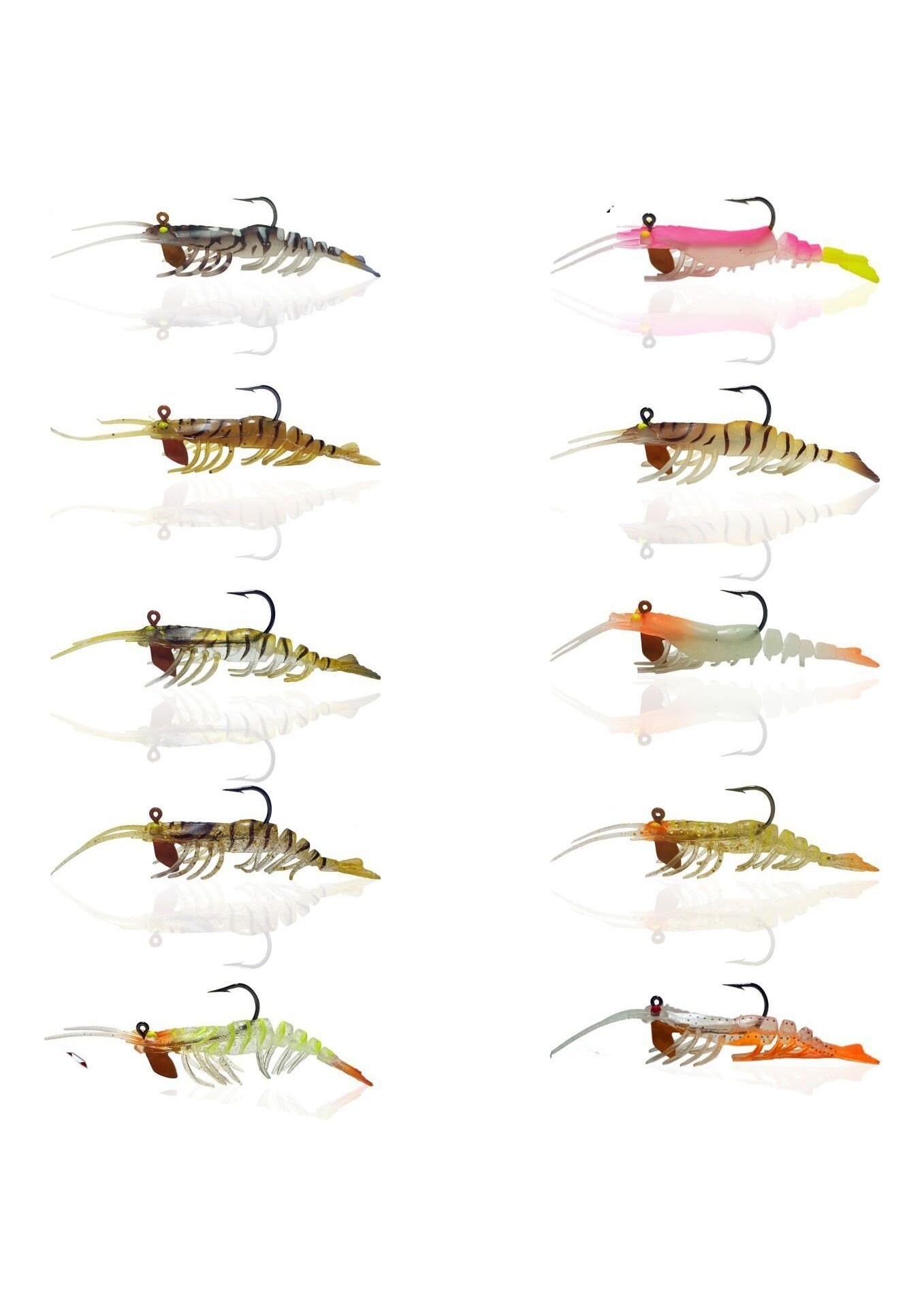 Osaka Caridina Shrimp 7.62 cm 6.5 gr Silikon Karides Yem