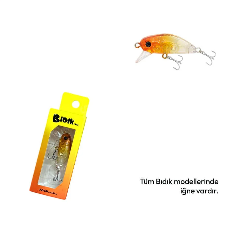 Hanfish Bıdık 3.5 Cm 3.1 Gr LRF Maket Yem
