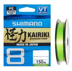 Shimano Kairiki 8X 150 M Mantis Green Örgü İp Misina