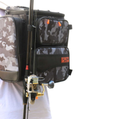 Fujin Black Camo Bag - Balıkçı Sırt Çantası