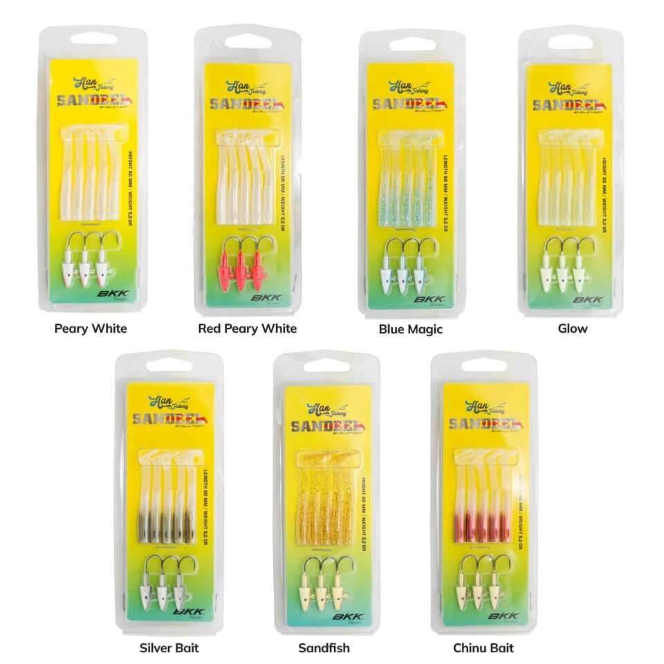 Hanfish Sandeel 8 Cm 5.2 Gr Silikon Yem