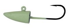 Savage gear LRF Micro sandeel jighead 2g #8 4pcs Glow Suni Yem