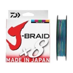 Daiwa J-Braid 8B Multicolor 150m İp Misina
