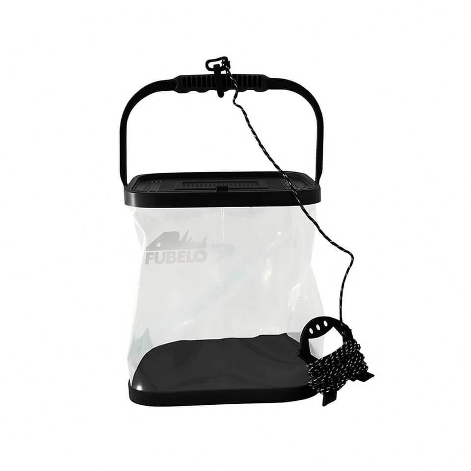 Fubelo Blor Katlanır Siyah Balıkçı Kovası