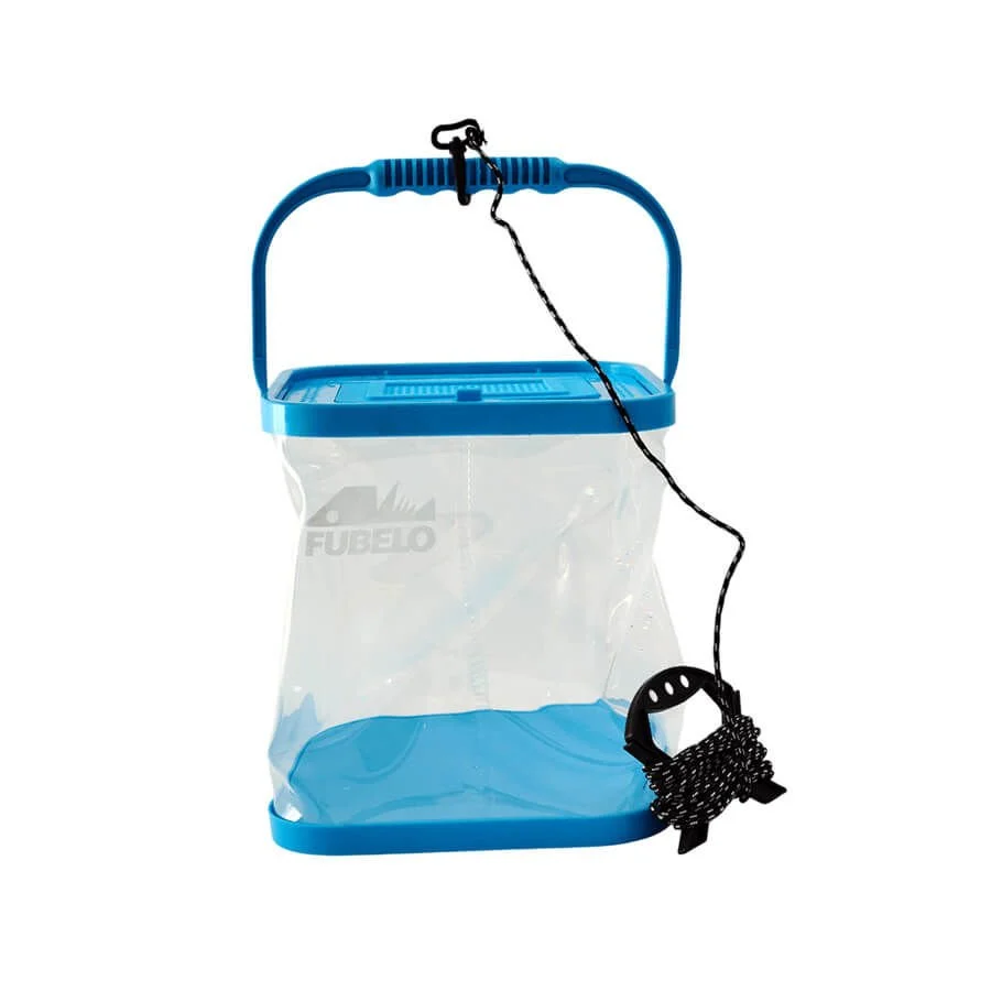 Fubelo Blor Katlanır Mavi Balıkçı Kovası