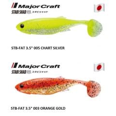 MC Stabi Shad Fat 10cm Silikon Balık STB 4
