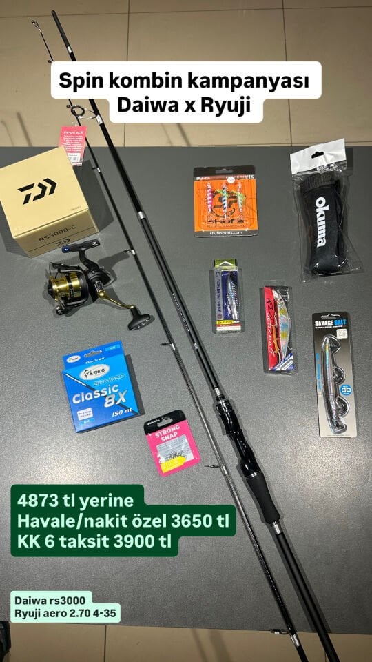 Daiwa x Ryuji Spin Kombin