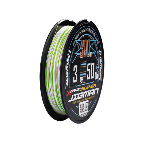 YGK X-Braid Super Jigman 8x 300m Multicolor İp Misina