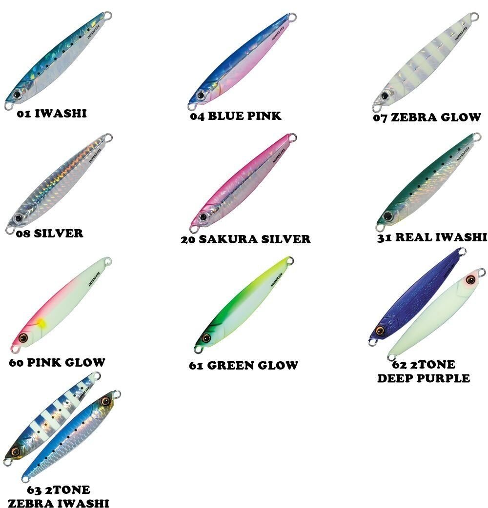 Major Craft Jigpara Short 60gr JPS-60 Jig Yemi 07 Zebra Glow
