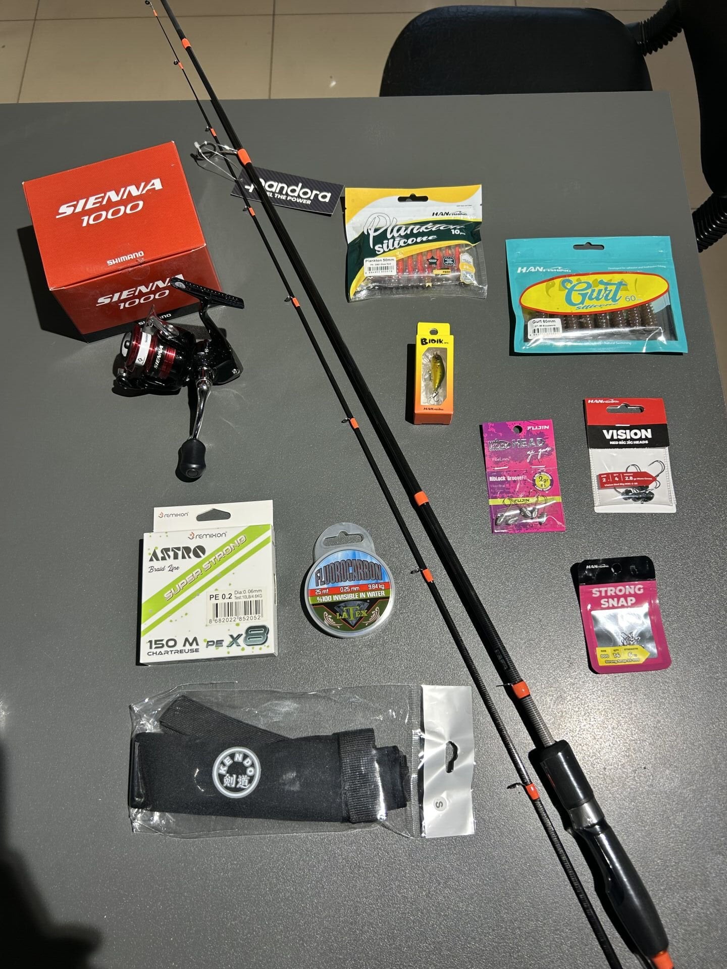 Shimano x Pandora Çupra Mırmır istavrit özel set