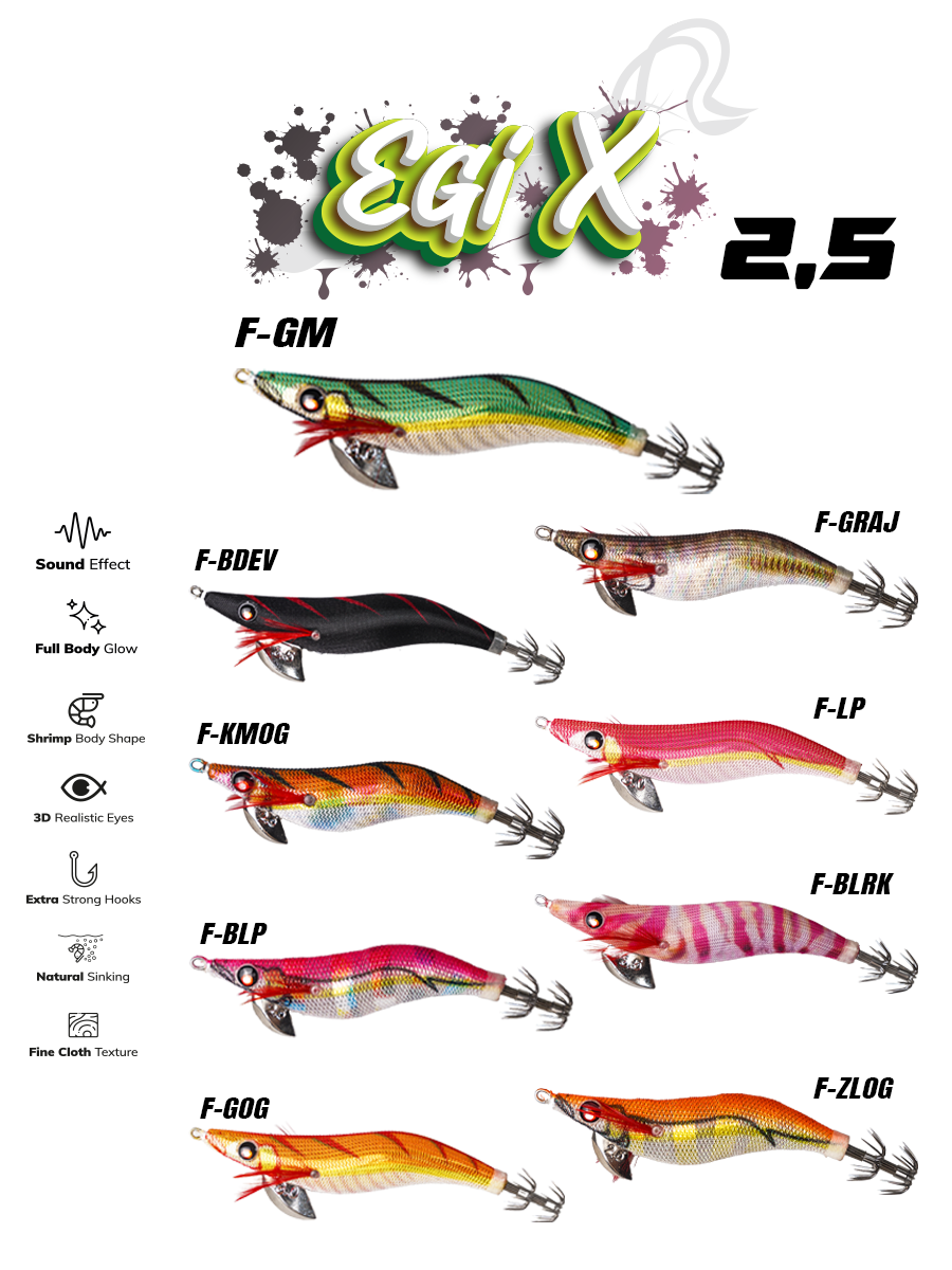 Fujin Egi-X 3.5 20gr Kalamar Zokası