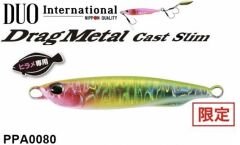 Drag Metal Cast Slim Hirame Jig 40Gr. PPA0080 UV Voodoo