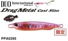 Drag Metal Cast Slim Hirame Jig 40Gr. PPA0280 UV Pink III