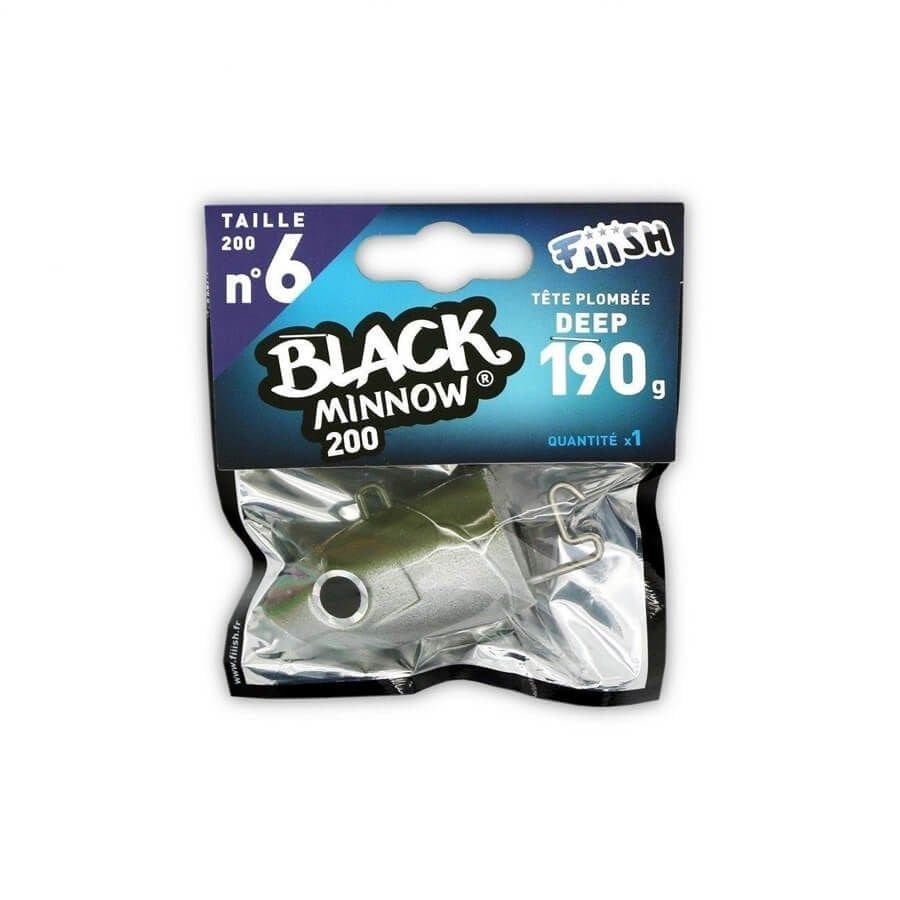 Fiiish Black Minnow BM200/6 BM211 Deep 190gr Jig Head - Kaki