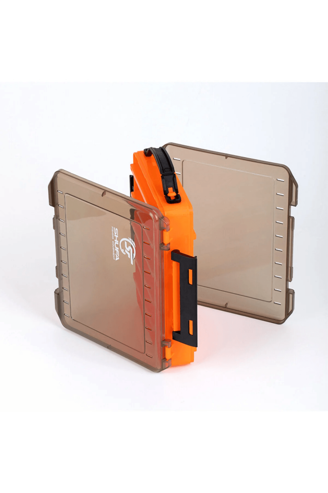 SHUFA Lure Box Çift Taraflı Kutu 130mm - Turuncu