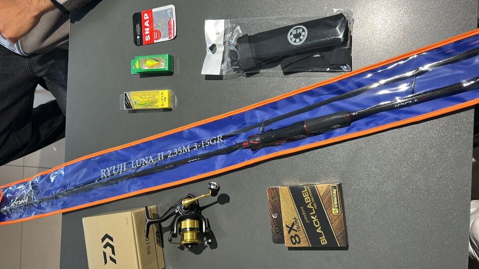 Ryuji x Daiwa kişiye özel set