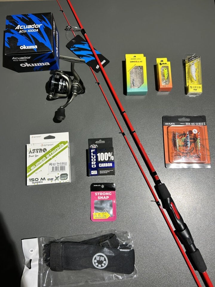 Okuma İle LRF Yapmak İsteyenler İçin Full Set: Acuador 1000 ve Red Spin Kamış