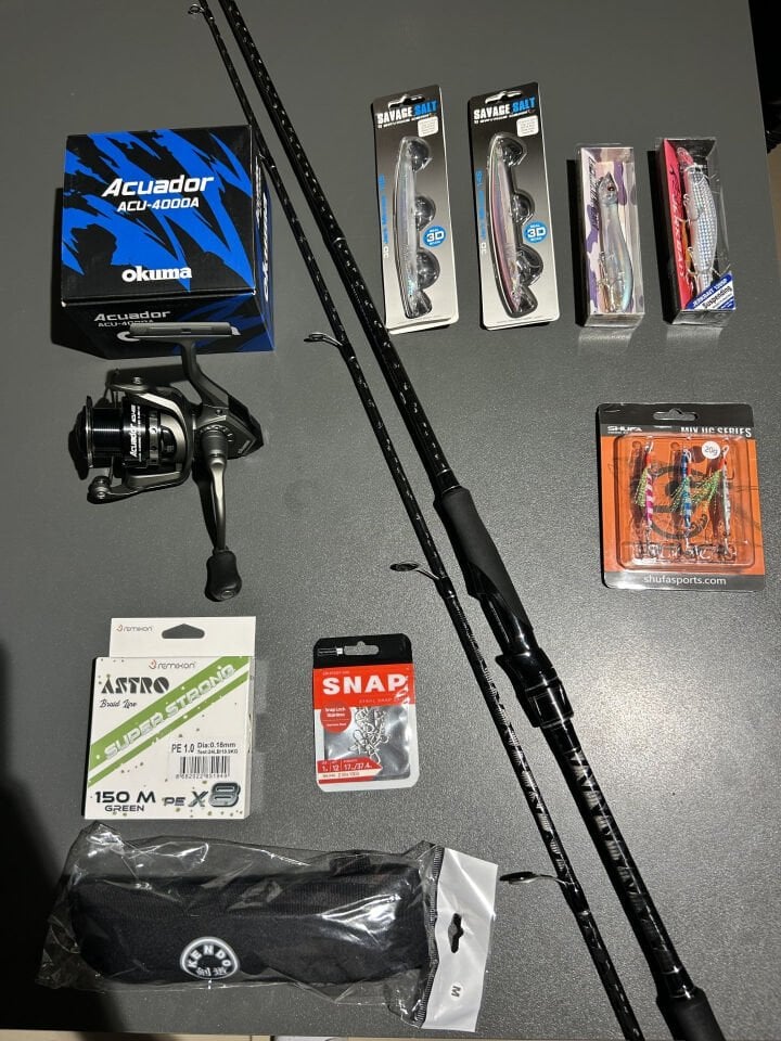 Ryuji Ve Okuma Spin Kombini - 270cm 7-44 Gr Full Olta Seti