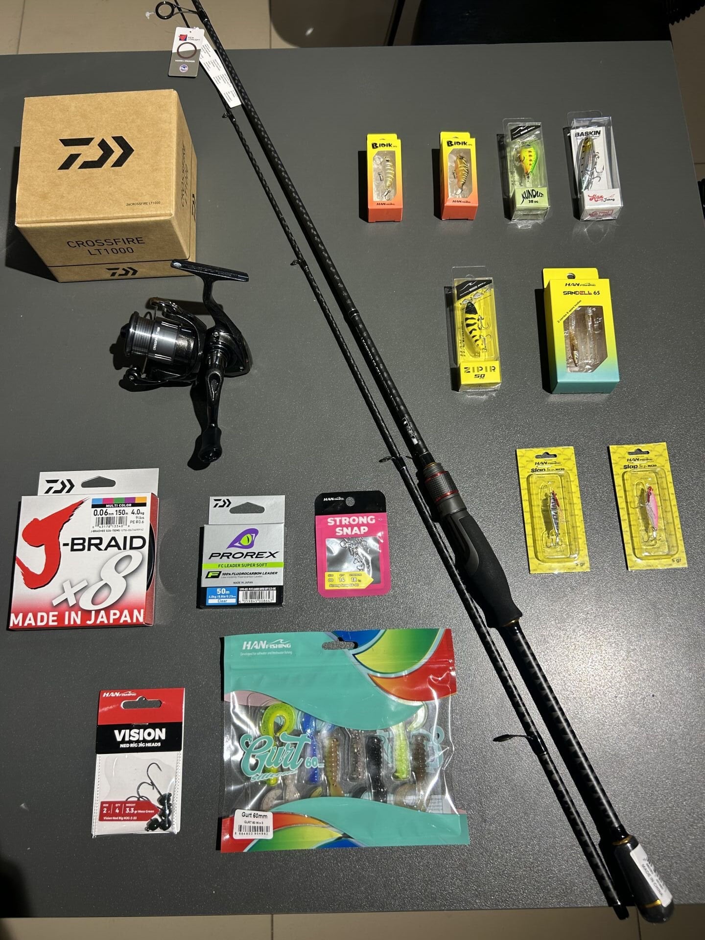 Daiwa Üst Segment LRF Seti