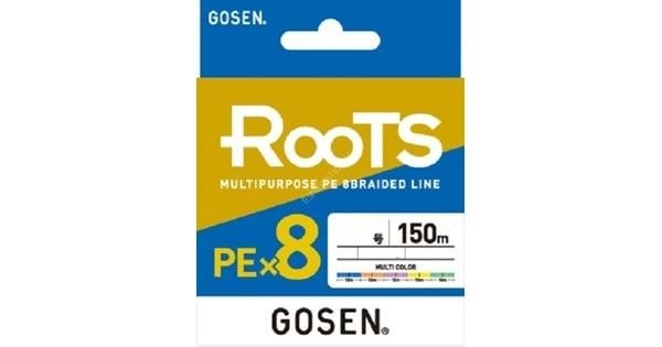 Gosen 8x Roots PE Örgü İp 150mt Multicolor