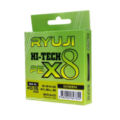 Ryuji X8 150 Mt Green İp Misina 0.06mm