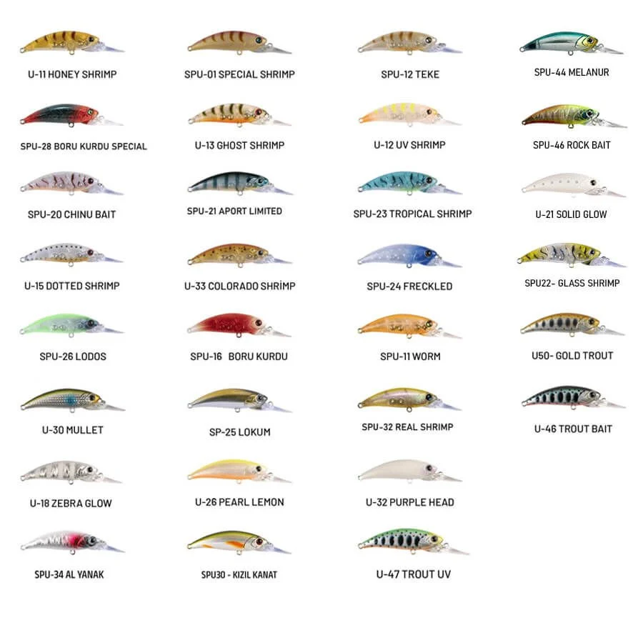 Hanfish Zıpır UG 5 Cm 5 Gr LRF Maket Yem