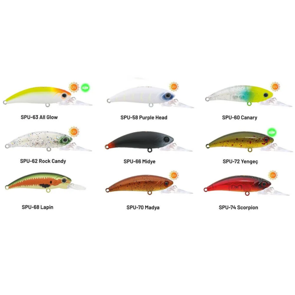 Hanfish Zıpır UG 5 Cm 5 Gr LRF Maket Yem SPU-94 Hornet Limited