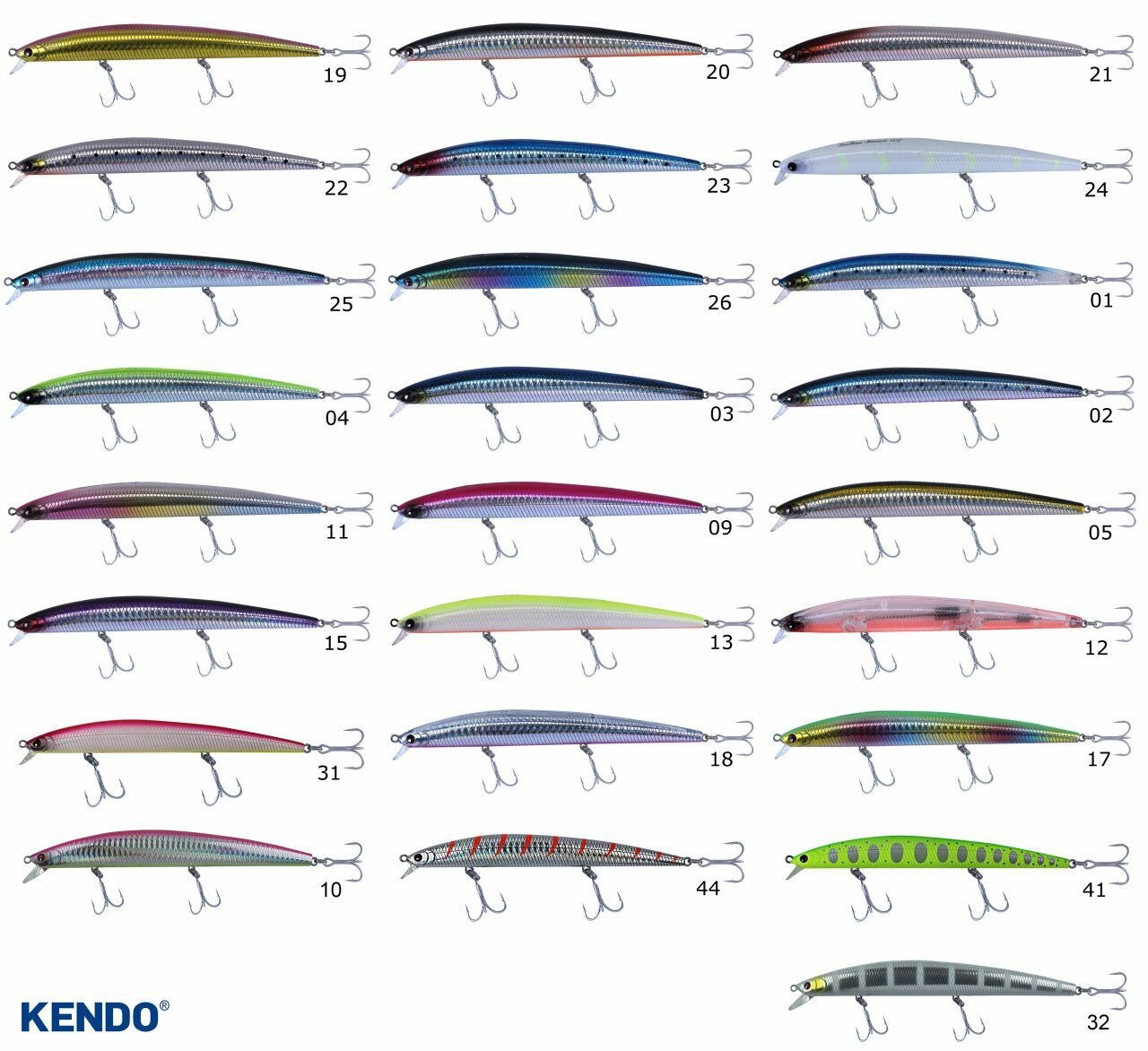 Kendo Seabass Mınnow 17cm 26,8gr Floatıng Suni Yem