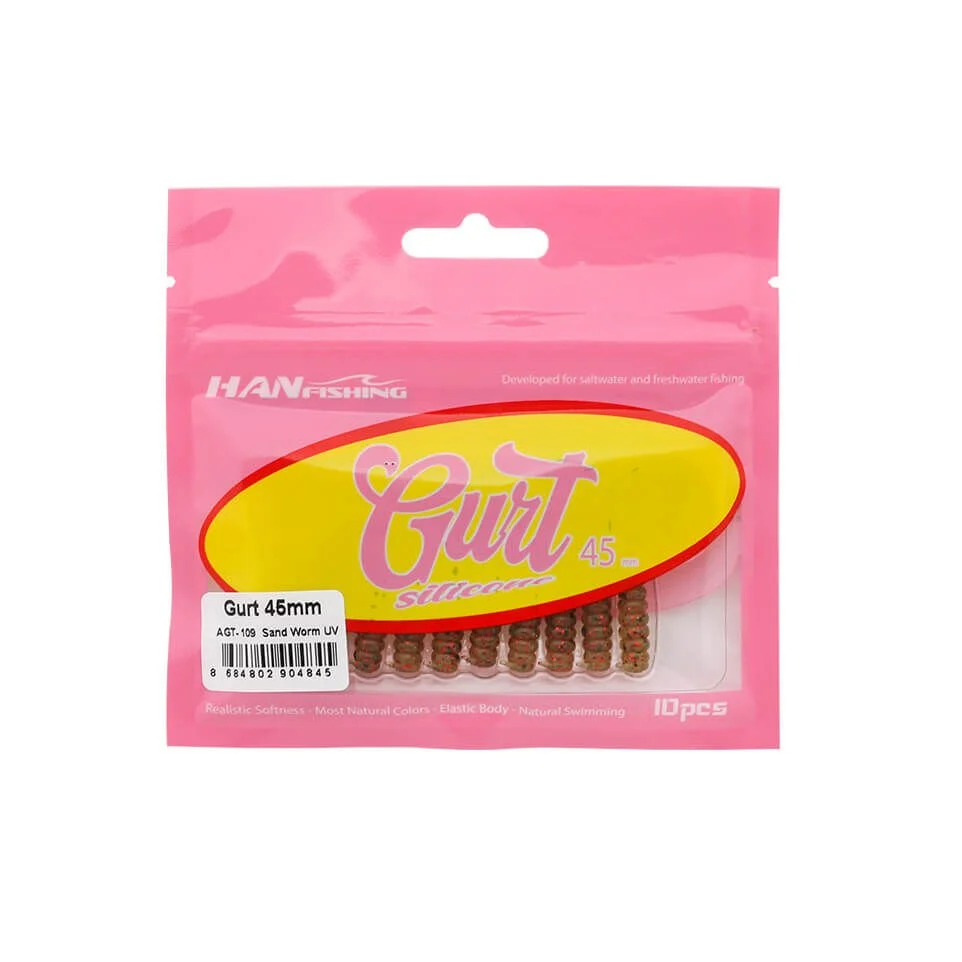 Hanfish Gurt 4.5 Cm LRF Silikon Yem AGT-109 Sand Worm UV
